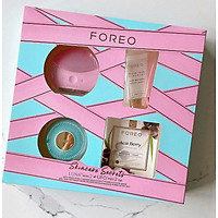 Set máy rửa mặt và máy đắp mặt nạ Foreo UFO mini 2