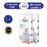 COMBO 2 Bỉm Quần ANGEL Ultrathin Core Size M40-L38-XL36-XXL34