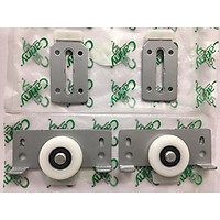 Hộp 2 Bánh xe cửa lùa tủ quần áo