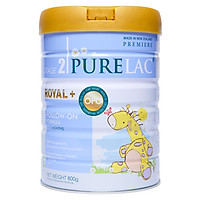 Sữa bột công thức PureLac nhập khẩu New Zealand hộp 800gr cho bé từ 6 đến 12 tháng