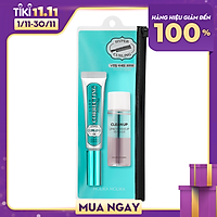 Mascara Không Trôi, Làm Cong Mi Kèm Tẩy Trang Chuyên Dụng Holika Holika Lash Correcting set 01 Hyper Curling (9ml+30ml)_
