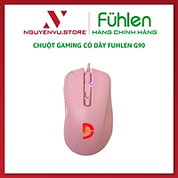 Chuột Gaming Có Dây Fuhlen G90 Pink ( Màu Hồng ) - Hàng Chính Hãng