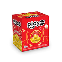 Hộp 12 gói kẹo may mắn Playmore 12g, gói kẹo bao lì xì 2021 nhập khẩu chính hãng Thái Lan, quà Tết cao cấp