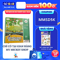 ĐỒ CHƠI THỦ CÔNG THẺ FLASHCARD BÉ TẬP DÁN DIY MOSAIC PAINTING - NGÔI NHÀ ĐỘNG VẬT ANIMALS HOMELAND