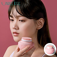 Uareliffe Electric Facial Cleansing Brush Silicone Sonic Facial Cleansing Instrument Mini Skin Care Washing Massager Brush With Storage Base IPX7 Water-proof Wireless Rechargeable Facial Cleaning Tool For Women