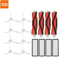 8pcs Side Brush 4pcs Roller Brush 4pcs HEPA Filter for Xiaomi Roborock Robot Vacuum Cleaner Xiaomi Mi Robot Accessories Parts