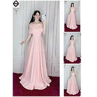 Đầm maxi dự tiệc mặc cưới được 3 kiểu TRIPBLE T DRESS -size M/L - MS201V
