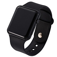 LED Square Casual Digital Watch with Rubber Band Sports Wrist Watches for Man Woman (colors optional)