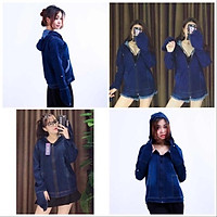 Áo chống nắng jean nữ