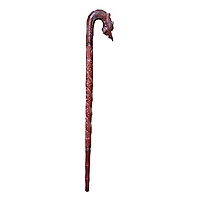 Dụng cụ dành cho người già gậy batoong trạm khắc đầu rồng