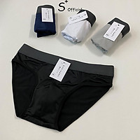 quần lót nam kháng khuẩn 100% cotton cho nam dưới 55kg( giao màu ngẫu nhiên)