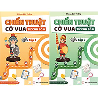 Combo 2 cuốn Chiến thuật cờ vua từ con số 0 - Tập 1 và Tập 2