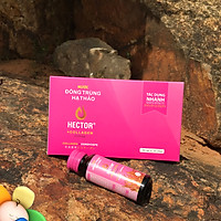 Set 2 Hộp 20 Chai Hector Collagen Nước Đông Trùng Hạ Thảo Hỗ Trợ Đẹp Da, Chống Lão Hóa, Tăng Cường Sức Khỏe