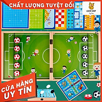 bàn cờ đa năng 3 trong 1 Cờ vua/Cờ búng/Cờ Ludo ( Cờ cá ngựa), Đồ chơi trẻ em chất liệu gỗ cao