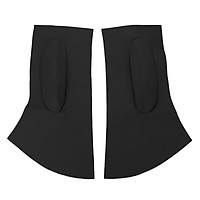 Black Door Panel Insert Cards Leather Synthetic For Volkswagen Beetle 1998-2010