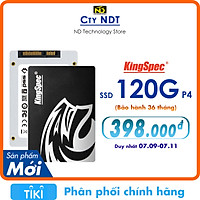 Ổ cứng SSD KingSpec P4 120GB - Hàng Chính Hãng