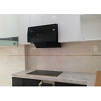 Máy Hút Mùi Kính Vát Canaval CA-8970S Điều Khiển Remote Tự Động Khử Mùi, Sơn Tĩnh Điện Cao Cấp, Công Suất 1000m3/h - Hàng Chính Hãng