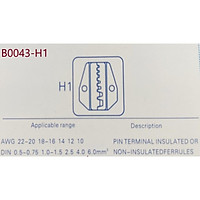 Kìm Bấm Cos , Cáp Đồng Trục B0043 -( C,D,E,G,H,H1,I,J,M,N,W ) CMart