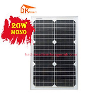 Tấm Pin Năng Lượng Mặt Trời Mini Mono 20W