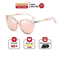 Kính Mát Nữ, Mắt Kính Nữ Phân Cực Thời Trang Italia, Kính Râm Nữ Ôm Mặt Tròng Kính Polarized Chống Nắng, Chống Chói Hiệu Quả AK025 - Aoron