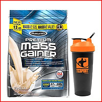 Sữa tăng cân, tăng cơ nhanh MuscleTech Premium Mass Gainer 12lbs (5,4kg) – Hỗ trợ tăng cân, tăng sức mạnh, phát triển cơ bắp dành cho người tập thể hình và thể thao - Bao bì mới - Hàng chính hãng Muscletech USA - Kèm quà tặng