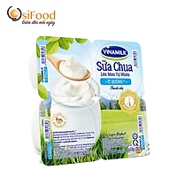Sữa chua Vinamilk ít đường lốc 4x100g