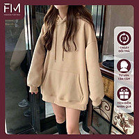 Áo hoodie nữ thời trang Hàn Quốc, chất nỉ bông nhẹ, ấm áp, trẻ trung, năng động - FORMEN SHOP - FM7GV016
