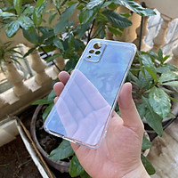 Ốp lưng silicon Gor trong suốt, siêu mỏng, bảo vệ camera cho Vivo V21 5G- Hàng nhập khẩu