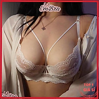 Set Đồ Lót Nội Y Ren Mỏng Có Gọng Dây Đan Ngực Sexy
