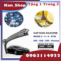 Gạt Mưa Silicone Cho Xe Mazda 2