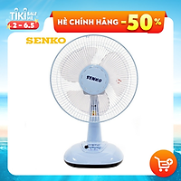 Quạt điện Senko để bàn tiện lợi cao cấp B1216 màu ngẫu nhiên - Hàng Chính Hãng