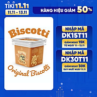 Bánh Biscotti dinh dưỡng Eat Clean DK Harvest 220G - Giòn xốp, thơm ngon, phù hợp cho người ăn kiêng, chơi thể thao, người tiểu đường