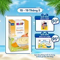 Bột ăn dặm dinh dưỡng Sữa, Ngũ cốc & rau củ - Bí đỏ HiPP Organic 250g