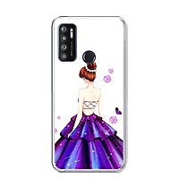 Ốp lưng điện thoại VSMART LIVE 4 - Silicon dẻo - 0100 GIRL06 - Hàng Chính Hãng
