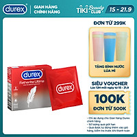 Bao cao su Durex Fetherlite Ultima Hộp 3 bao
