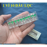 vỉ 10 cái, Hộp 50, 100 đầu lọc thuốc bảo vệ sức khỏe ( nhiều lựa chọn)