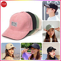 Mũ lưỡi trai nam nữ Second Thought màu be, đen, hồng, xanh siêu hot