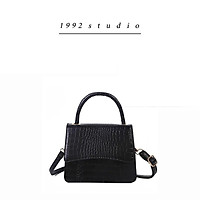 Túi xách nữ/ 1992 s t u d i o/ BINNY BAG/ màu đen
