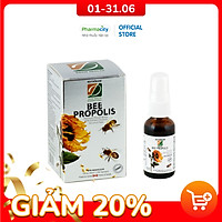 Xịt keo ong David Health Bee Propolis hỗ trợ kháng khuẩn, dịu cơn ho và chống oxy hóa (30ml)