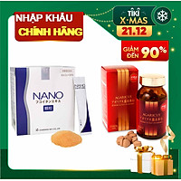 Combo Nano Fucoidan 30 Gói và Viên Thể Nấm Agaricus Mycelia Okinawa 300v Của Kanehide Bio Nhật Bản, Phòng Và Hỗ Trợ Ngăn Ngừa, Ức Chế Tế Bào Ung Thư, Tăng Đề Kháng, Hệ Miễn Dịch Cho Cơ Thể