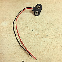 Đế pin 9V kèm công tắc và đèn led dùng để chế tạo