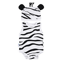 Bộ Bodysuit Hình Con Ngựa Vằn Mihababy BDS08 Zebra