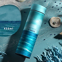 Bình Giữ Nhiệt Bằng Thép Không Gỉ Wondercolour 450ml - Đen