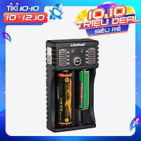 Bộ Sạc Pin LiitoKala Lii-1202 Cho Pin 1.2V/3.7V/3.2V/3.85V AA/AAA 18650/18490/18350/16340/14500/10440 NiMH