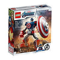 Đồ chơi LEGO SUPERHEROES Chiến Giáp Captain America 76168