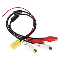 Cáp Chuyển Đổi 4 Chân RCA Sang VDO Cho Loa Xe Skoda Audi