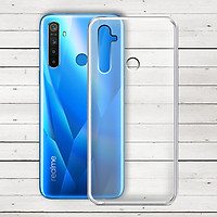 Ốp Lưng Cho Realme 5i - 01285 - Ốp Dẻo Trong - Hàng Chính Hãng