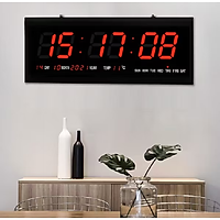 Đồng hồ điện tử treo tường có đèn LED