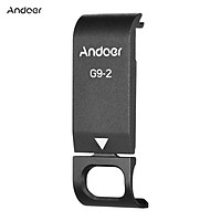 Andoer G9-2 Action Camera Battery Cover Metal Battery Lid Removeable Battery Door Vlog Accessory Replacement for GoPro