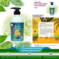 Sữa Tắm Dưỡng Da Hương Táo Xanh ( MADELYN MINIONS BOOSTER BATH AND SHOWER APPLE PARADISE) 500ml